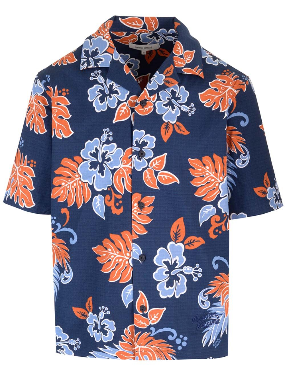 [MAISON KITSUNE] Shirts Short Sleeve SS24 MM00402WW4016O492