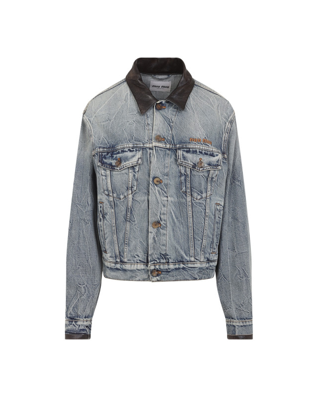 [Miu Miu] Denim Jacket SS26 GWB273SOOO.175S
