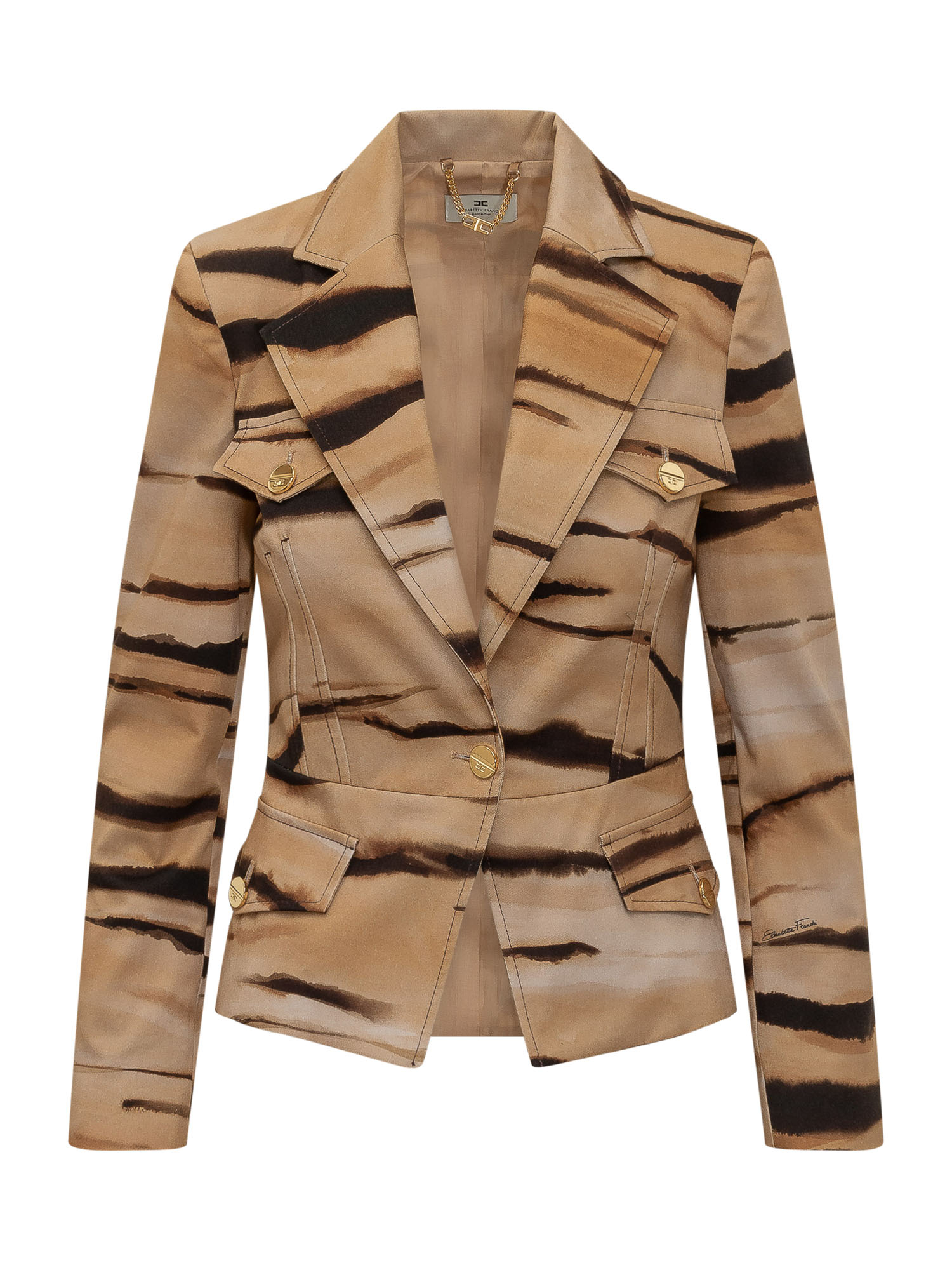 [ELISABETTA FRANCHI] Blazer SS26 GI23762E2 470