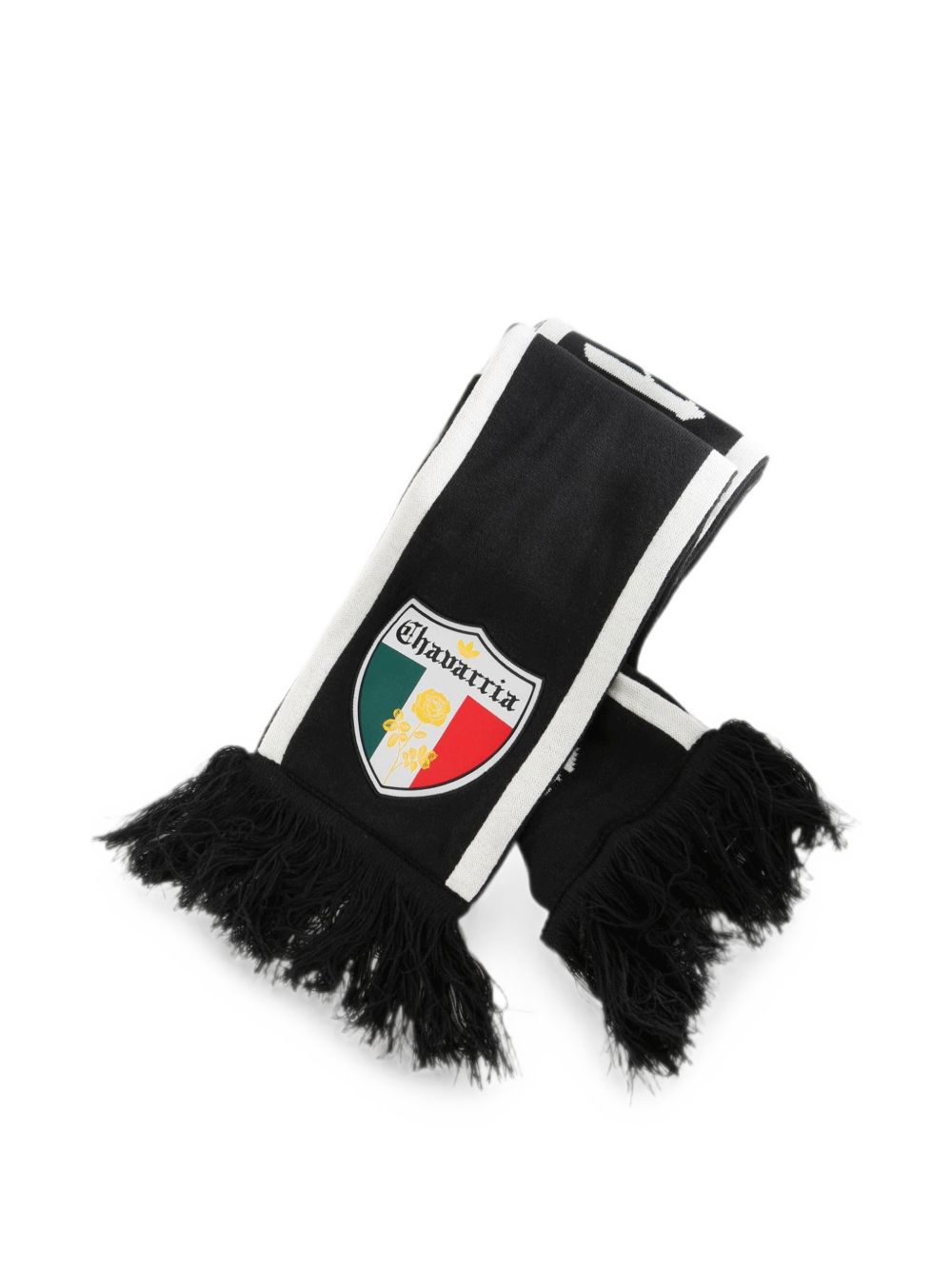 [ADIDAS X WILLY CHAVARRIA] Scarf FW26 KU1345BLACK/BETTERSCARLET