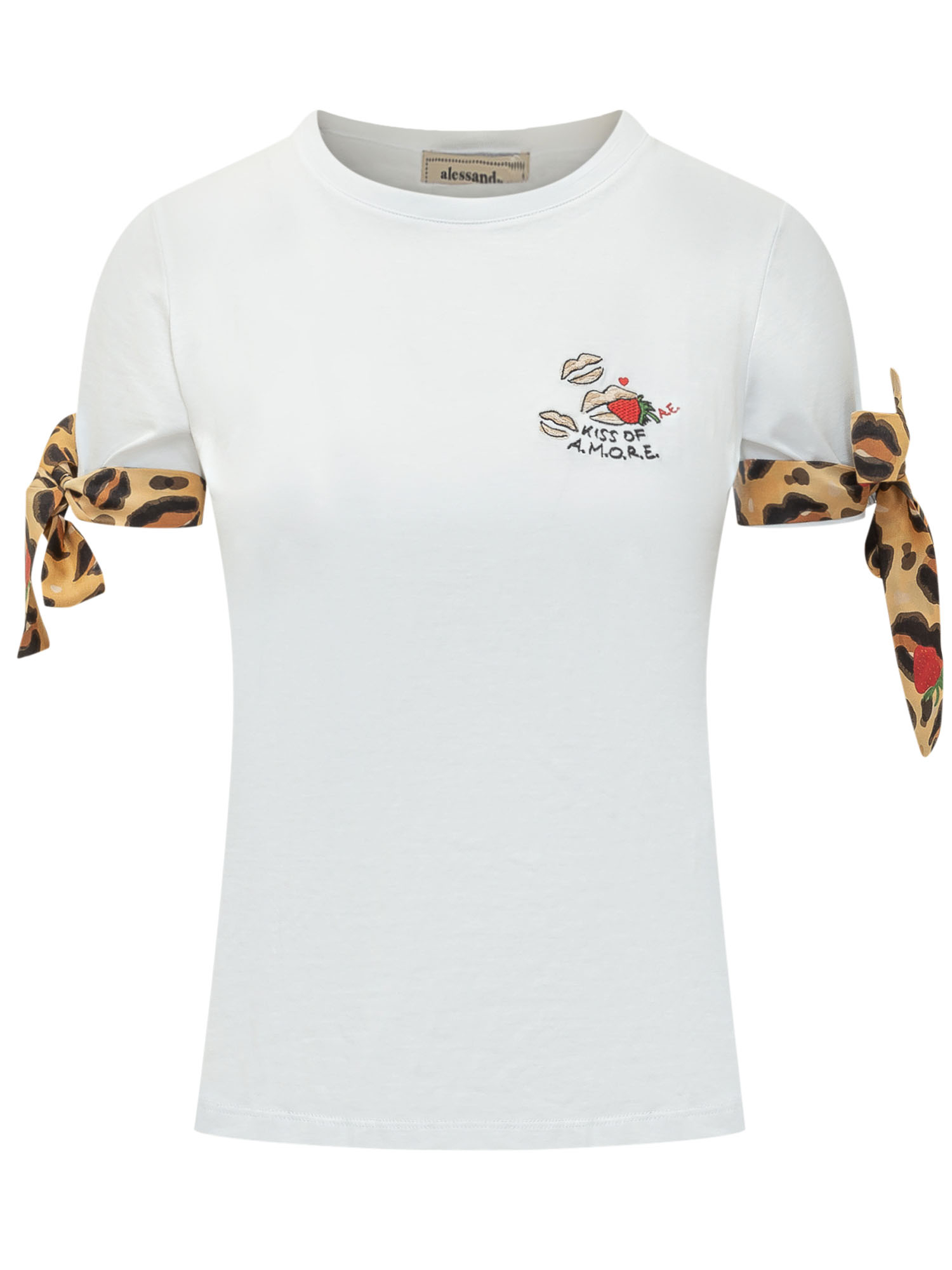 [ALESSANDRO ENRIQUEZ] T-shirts Short Sleeve SS26 SS26AES101FCOR 000KISS