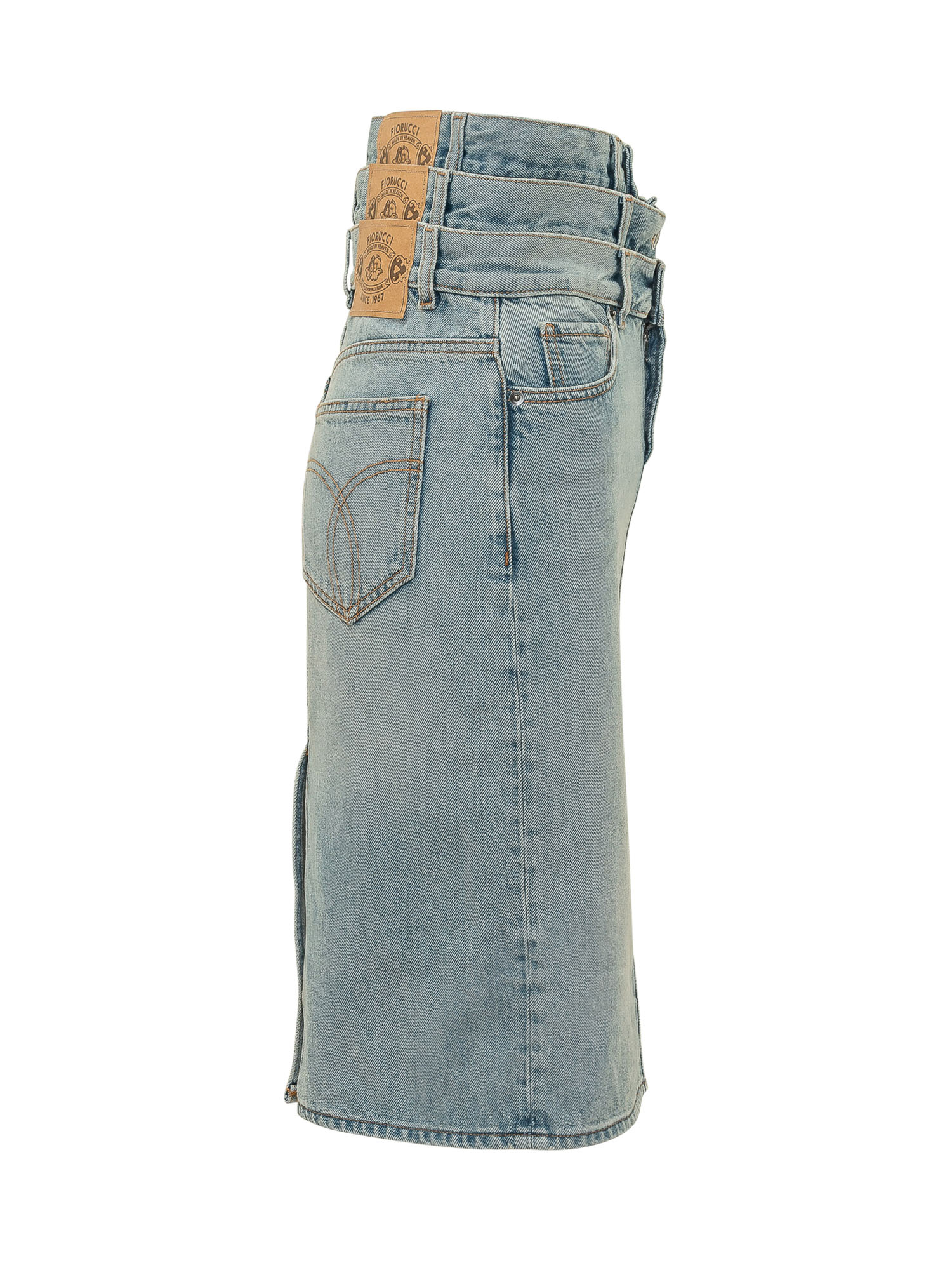 [FIORUCCI] Long skirt SS26 W26SSDSK007DN01 DN01