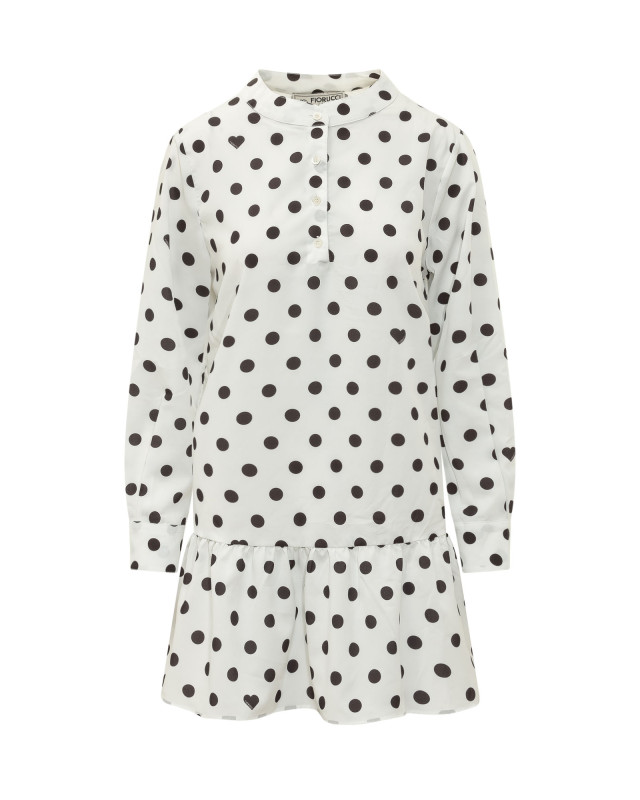 [FIORUCCI] Long sleeve dress SS26 W26SSDRS028PL02 WH01