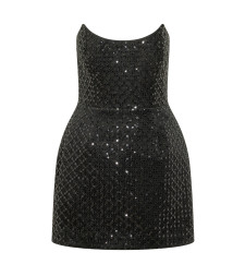 [Rebecca Vallance] Sleeveless dress SS26 25041191 BLACK