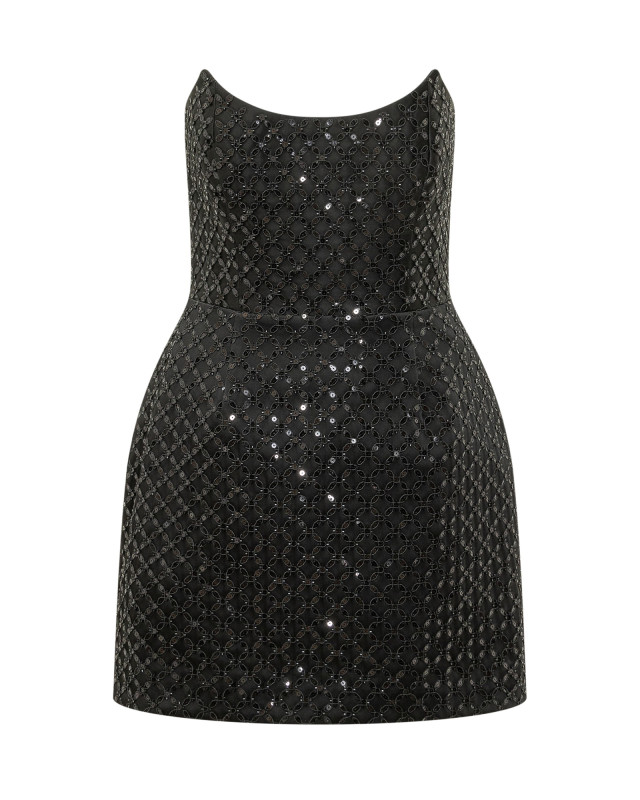 [Rebecca Vallance] Sleeveless dress SS26 25041191 BLACK
