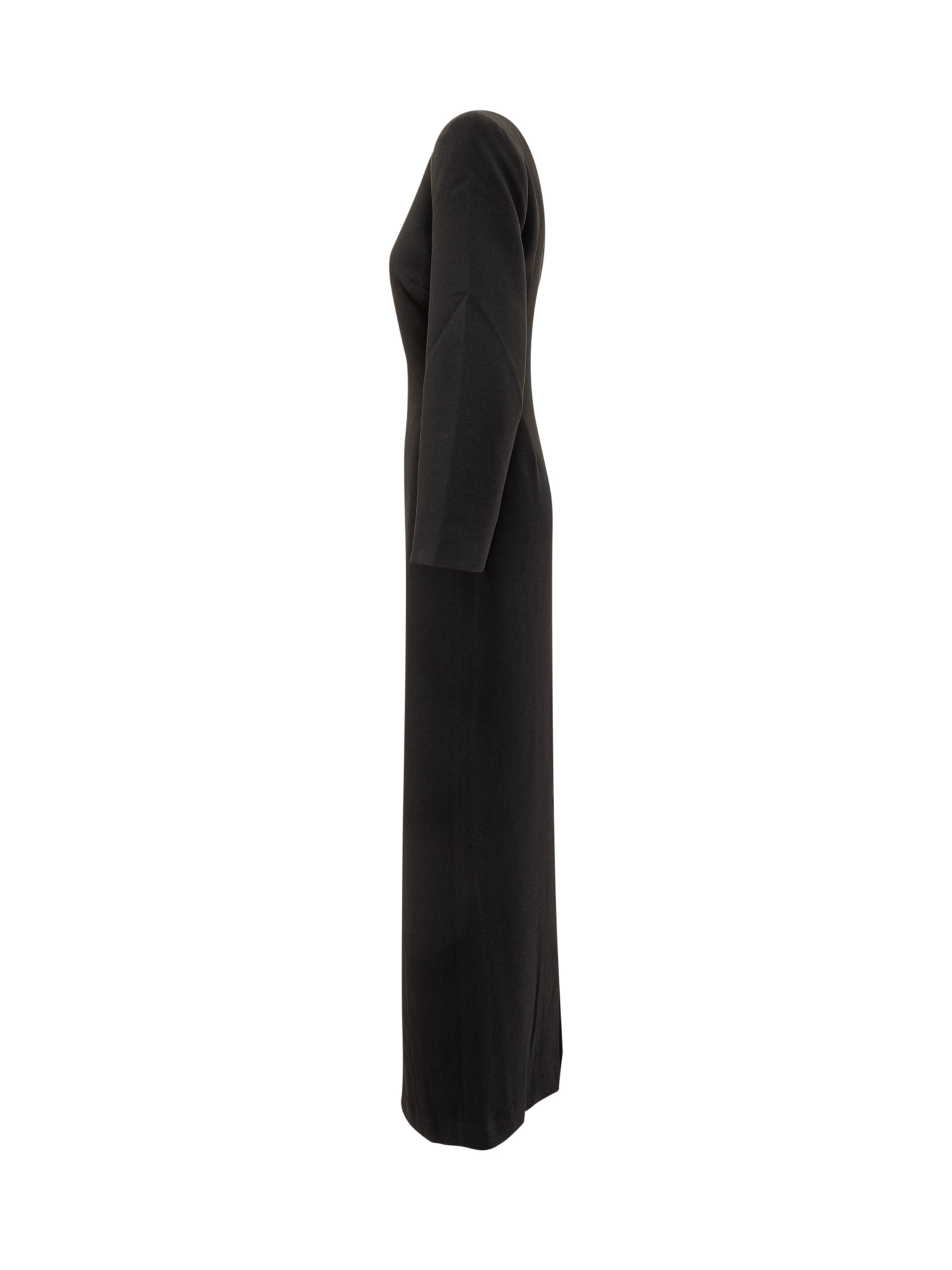 [Solace London] Long sleeve dress SS26 OS46038 BLACK
