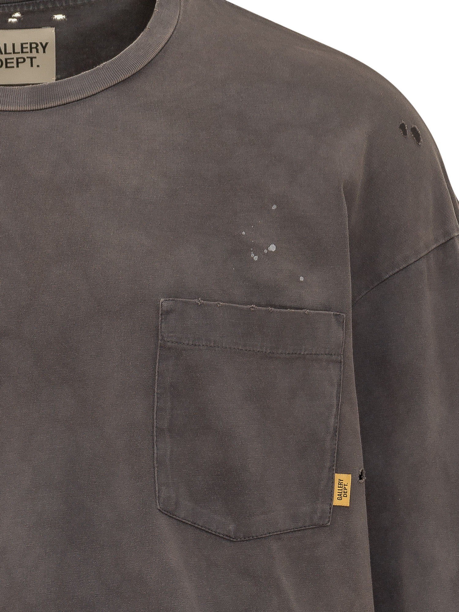 [GALLERY DEPT] T-shirts Long Sleeve SS26 TOP018 DIRTYBLACK