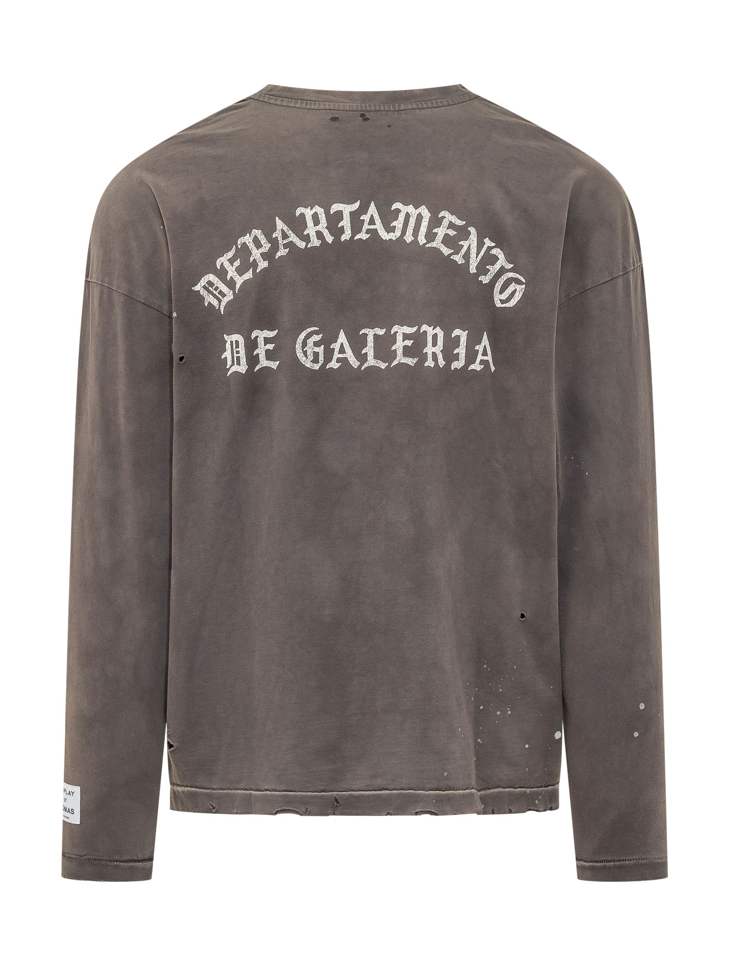 [GALLERY DEPT] T-shirts Long Sleeve SS26 TOP018 DIRTYBLACK