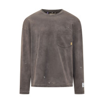 [GALLERY DEPT] T-shirts Long Sleeve SS26 TOP018 DIRTYBLACK