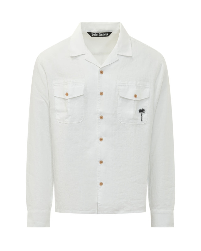 [Palm Angels] Shirts Long Sleeve SS26 PMGE04PS26FAB001 0110