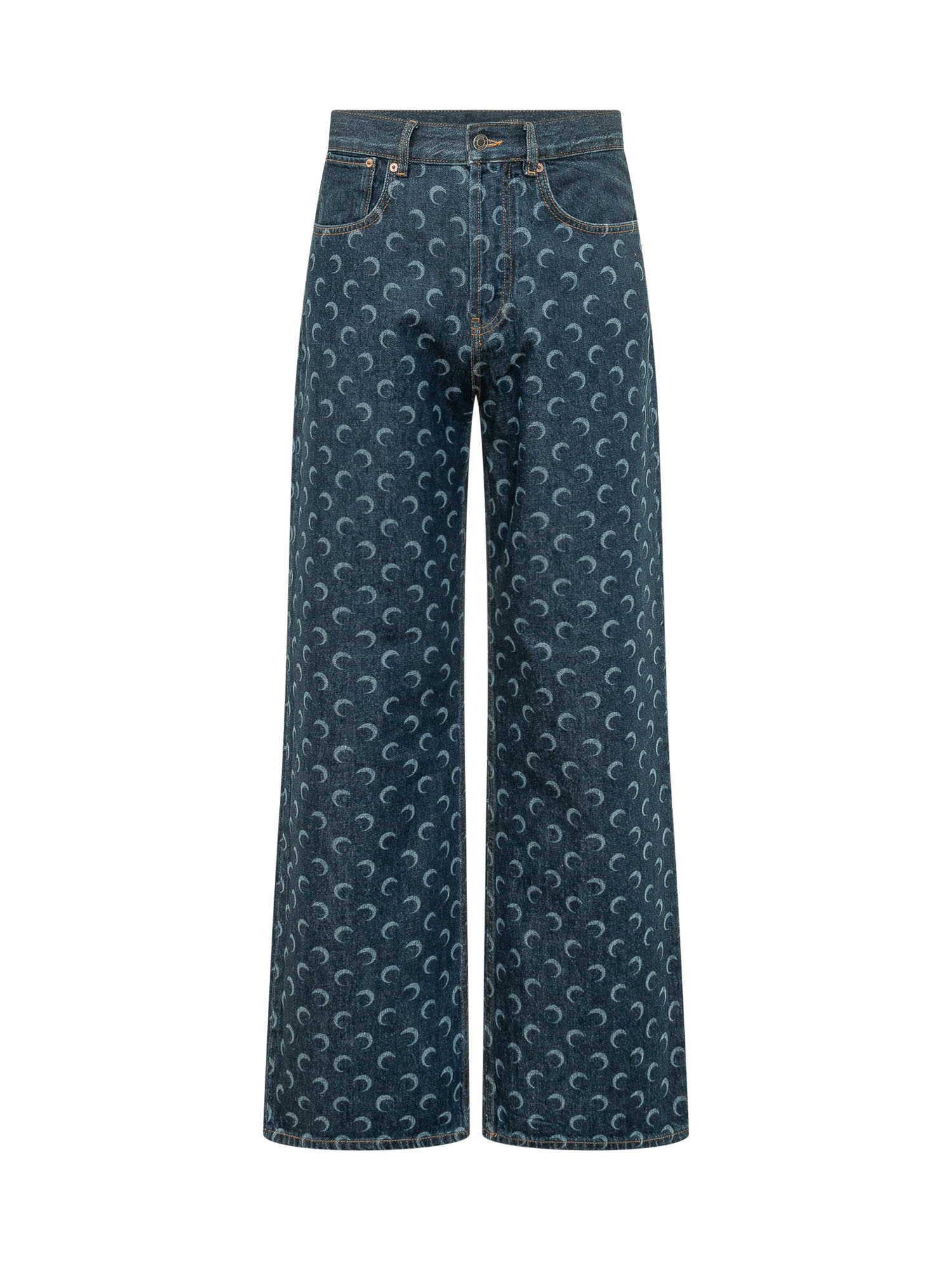 [MARINE SERRE] Jeans SS26 MPA187ARDEN0002 BL80