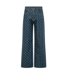 [MARINE SERRE] Jeans SS26 MPA187ARDEN0002 BL80