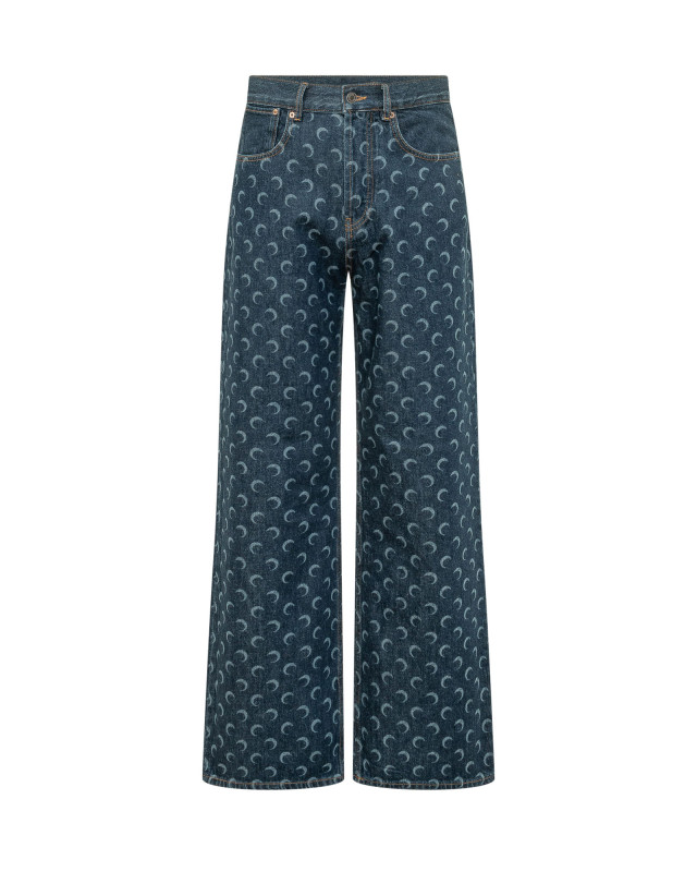 [MARINE SERRE] Jeans SS26 MPA187ARDEN0002 BL80