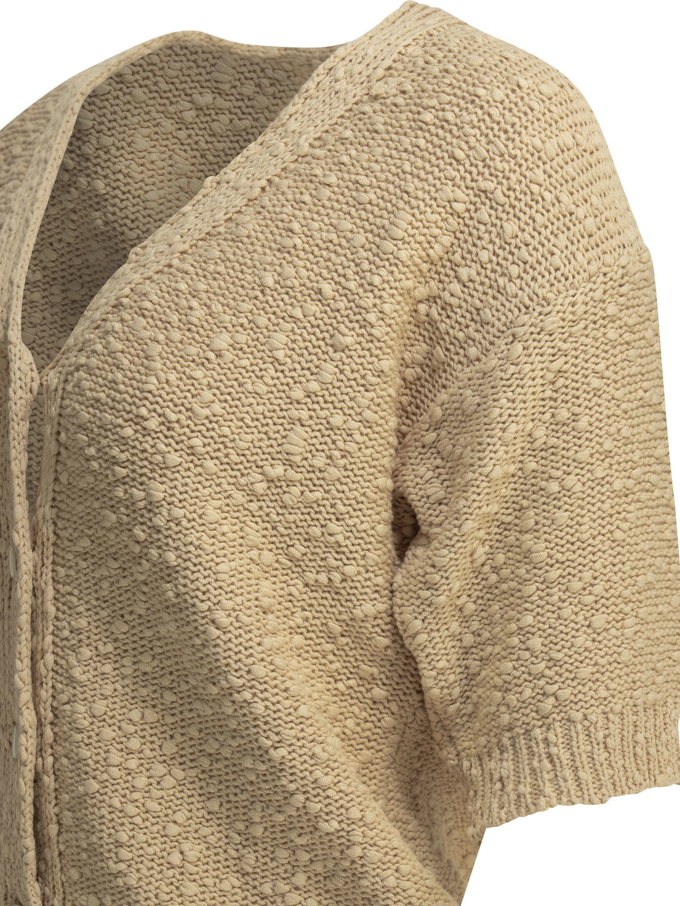 [Rakki] Cardigan SS26 B.B.JACKETBEIGE