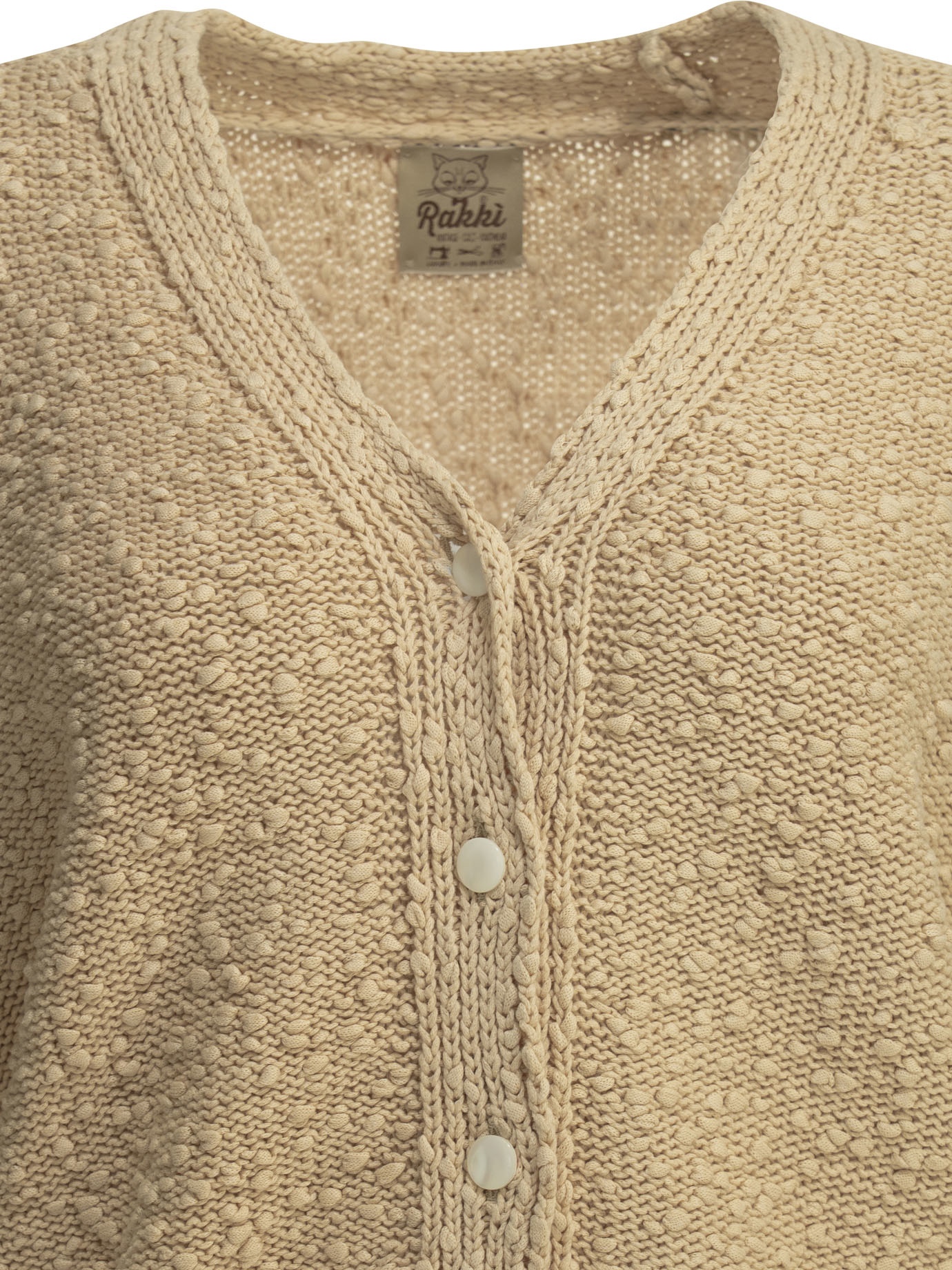 [Rakki] Cardigan SS26 B.B.JACKETBEIGE