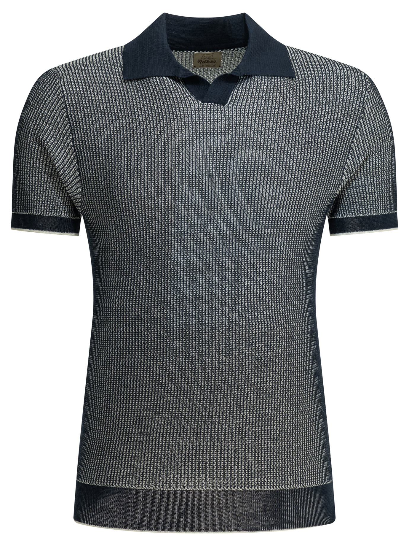 [Rakki] T-shirts Short Sleeve SS26 MERCEDES 300 BICOLOR TKBLU NOTTE-PANNA
