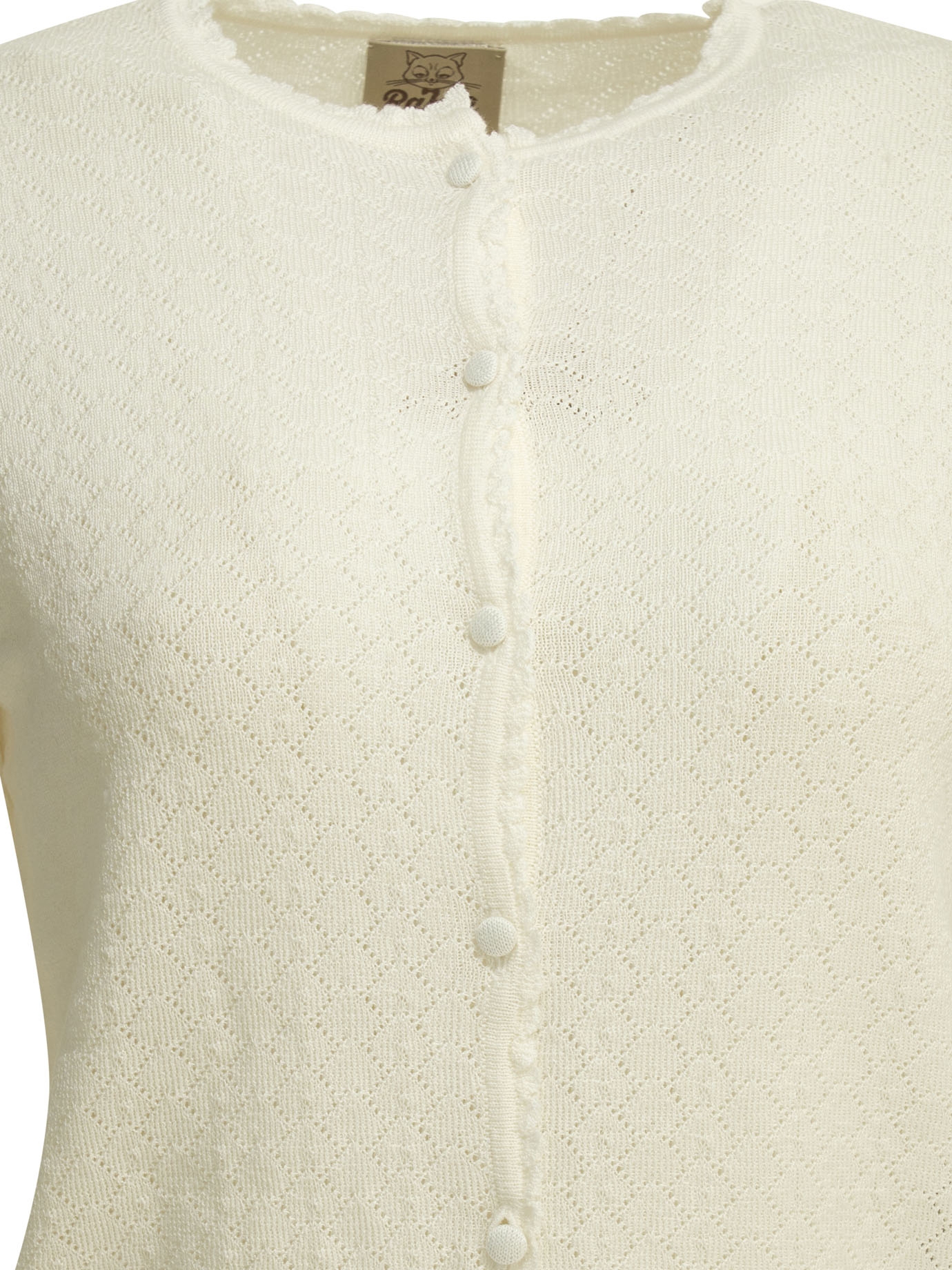 [Rakki] Cardigan SS26 CHEVRONPANNA