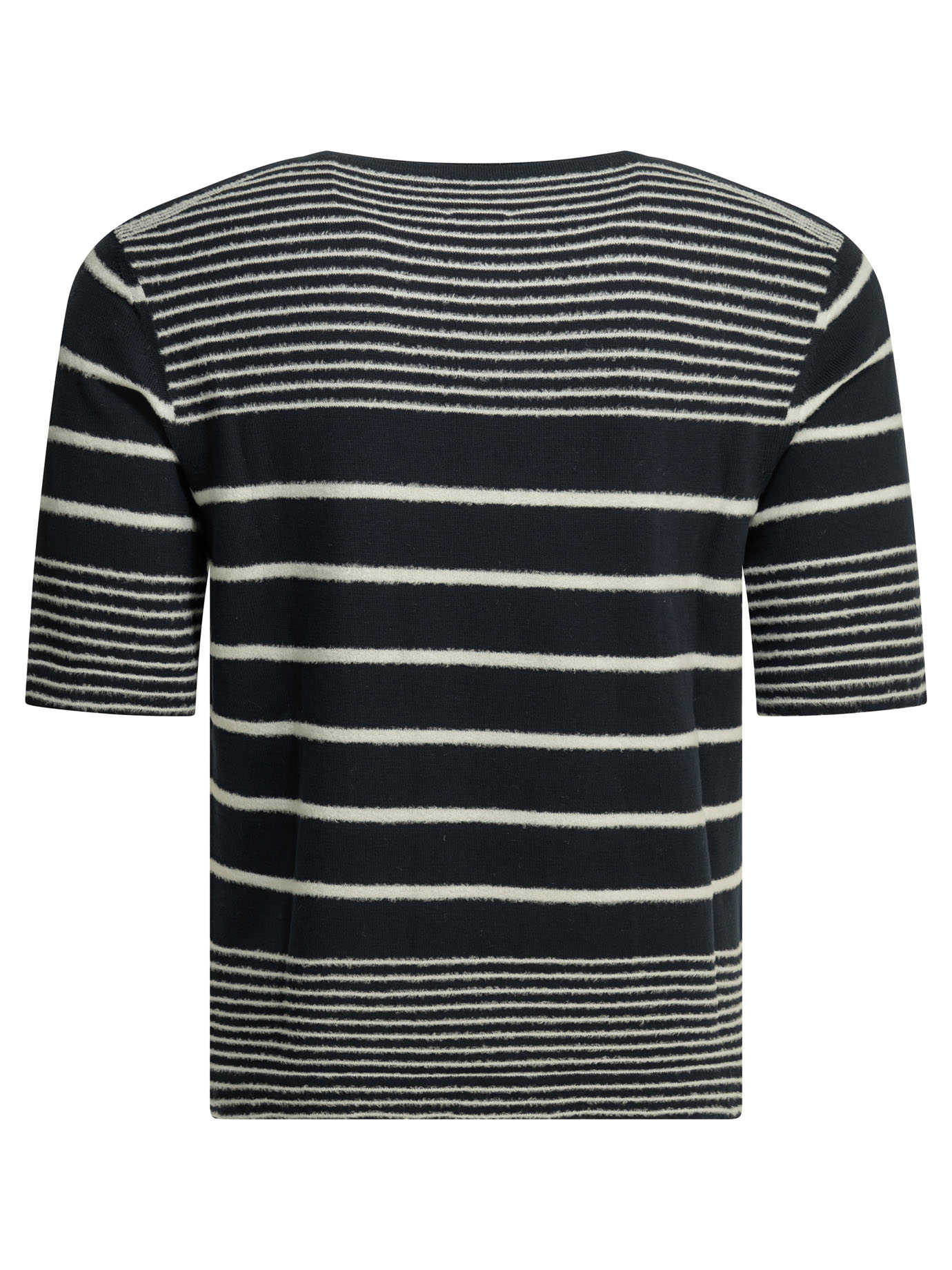 [Rakki] Knitwear SS26 DRUMMERBLU-BIANCO