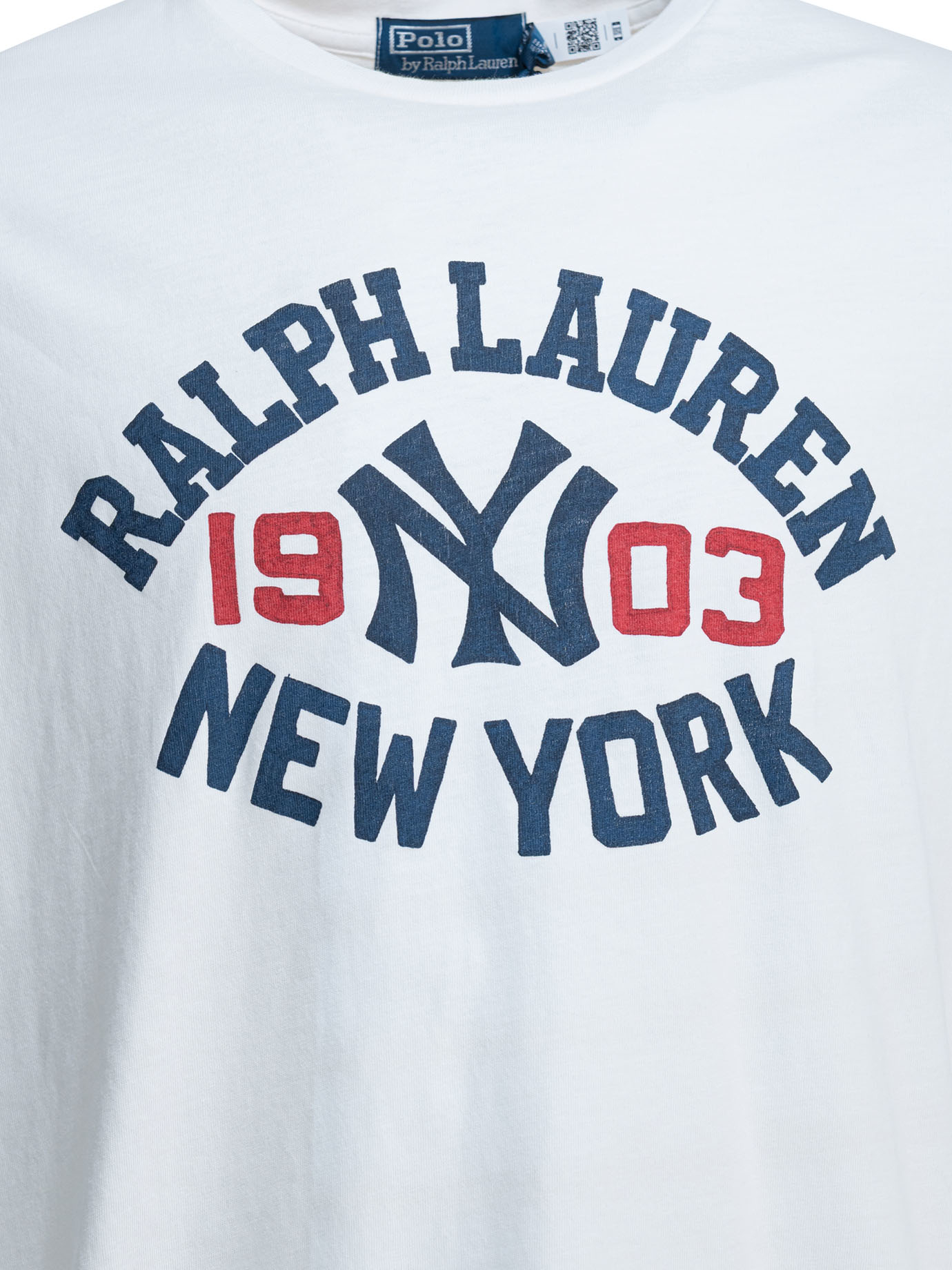 [Polo Ralph Lauren] T-shirts Short Sleeve SS26 710B14479001DECKWASH WHITE