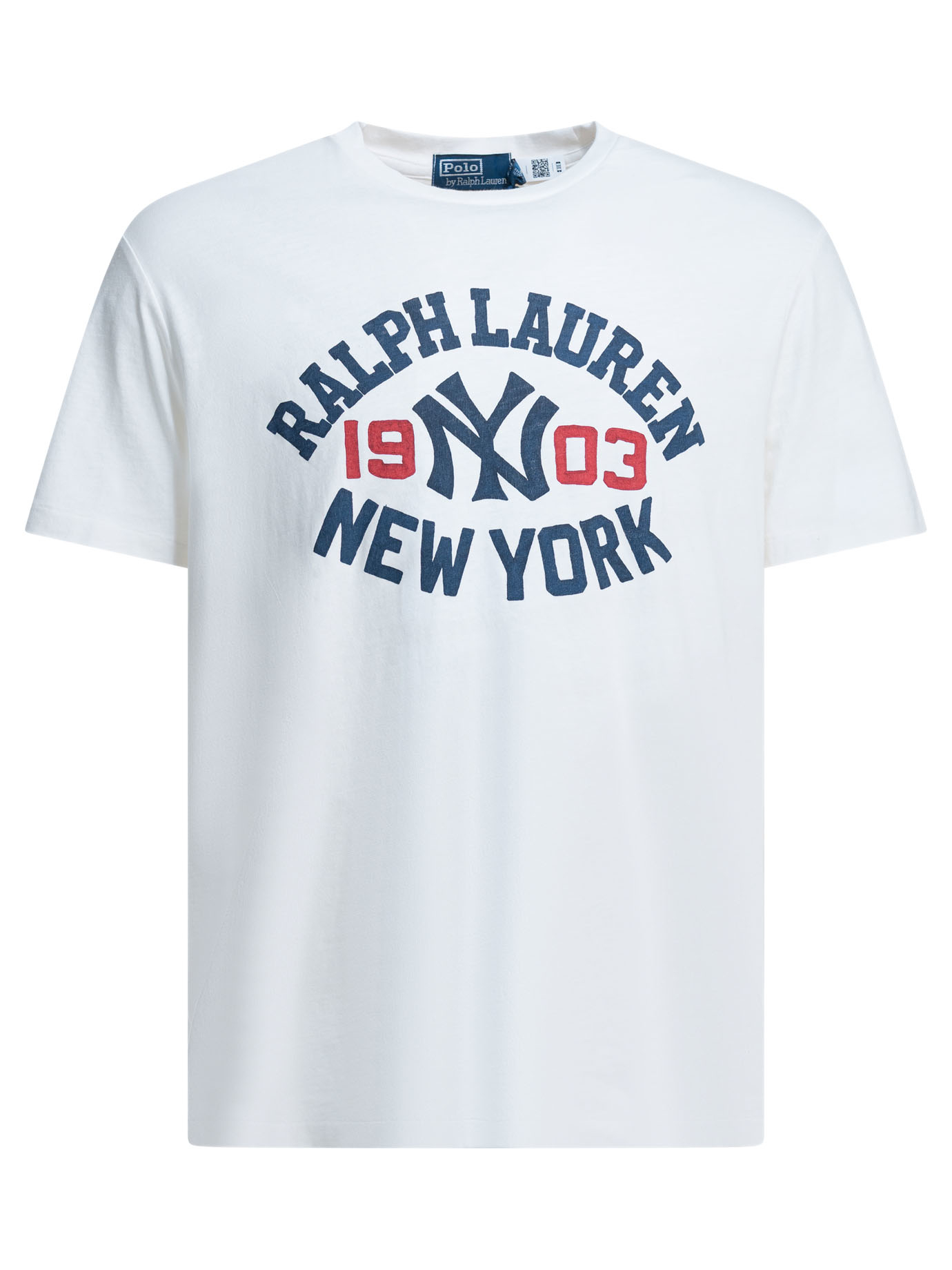 [Polo Ralph Lauren] T-shirts Short Sleeve SS26 710B14479001DECKWASH WHITE