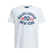 [Polo Ralph Lauren] T-shirts Short Sleeve SS26 710B14479001DECKWASH WHITE