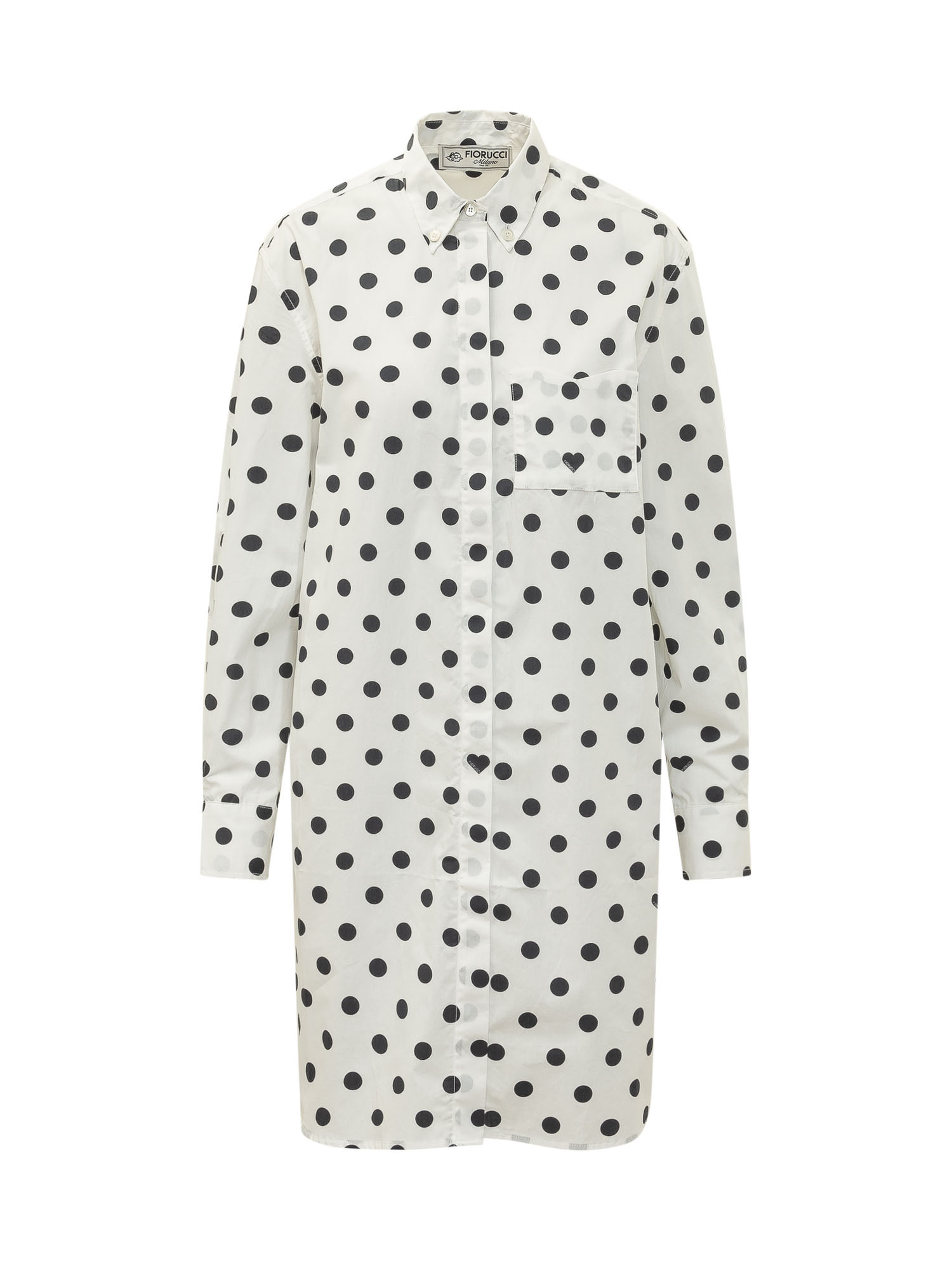 [FIORUCCI] Long sleeve dress SS26 W26SSDRI004CO02 WH01