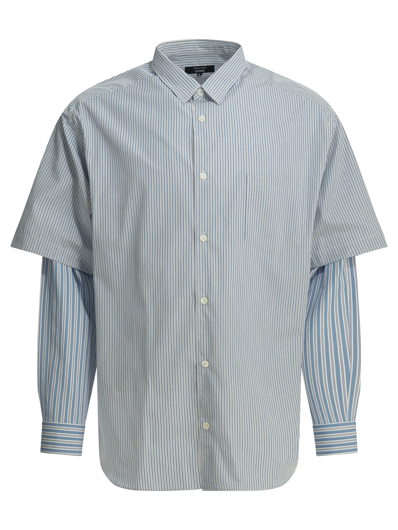 [Comme Des Garcons Homme] Shirts Long Sleeve SS26 HQ-B007-S261 WH/SX/NYXWH/SX