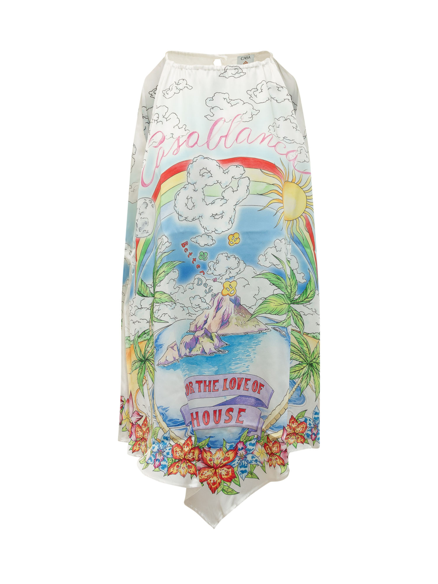 [Casablanca] Long sleeve dress SS26 WSS26DR203 01