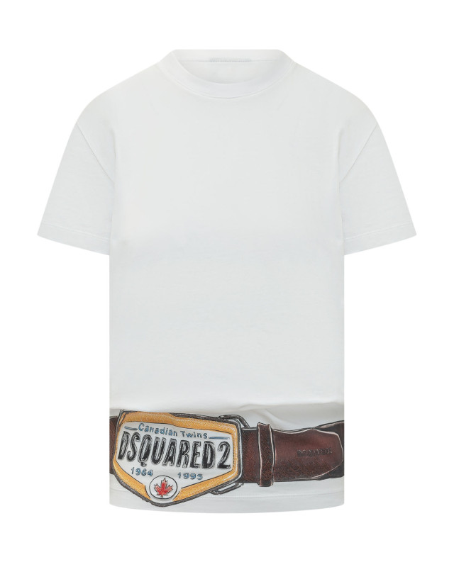 [Dsquared2] T-shirts Short Sleeve SS26 S73GC0301D20033 100