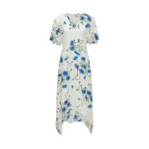 [Stella McCartney] Short sleeve dress SS26 6A06973HS360 4320