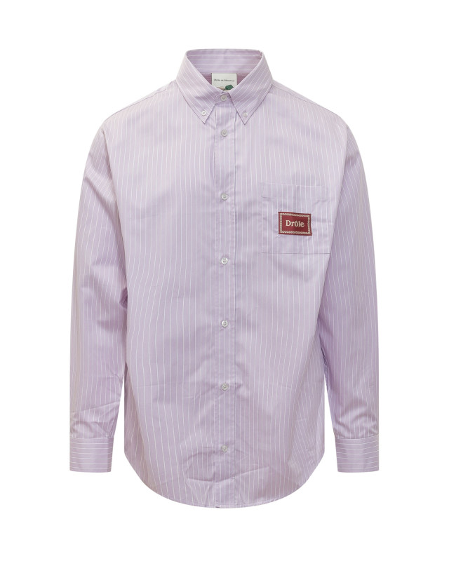 [DROLE DE MONSIEUR] Shirts Long Sleeve SS26 KSH240CO287 LAV