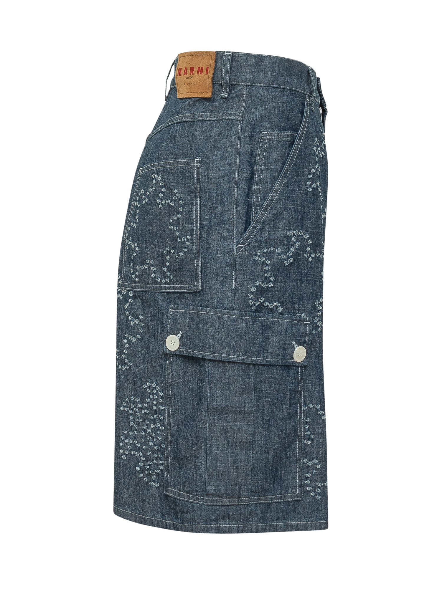 [Marni] Trousers SS26 PUJU0125S4USCY72 PCB74