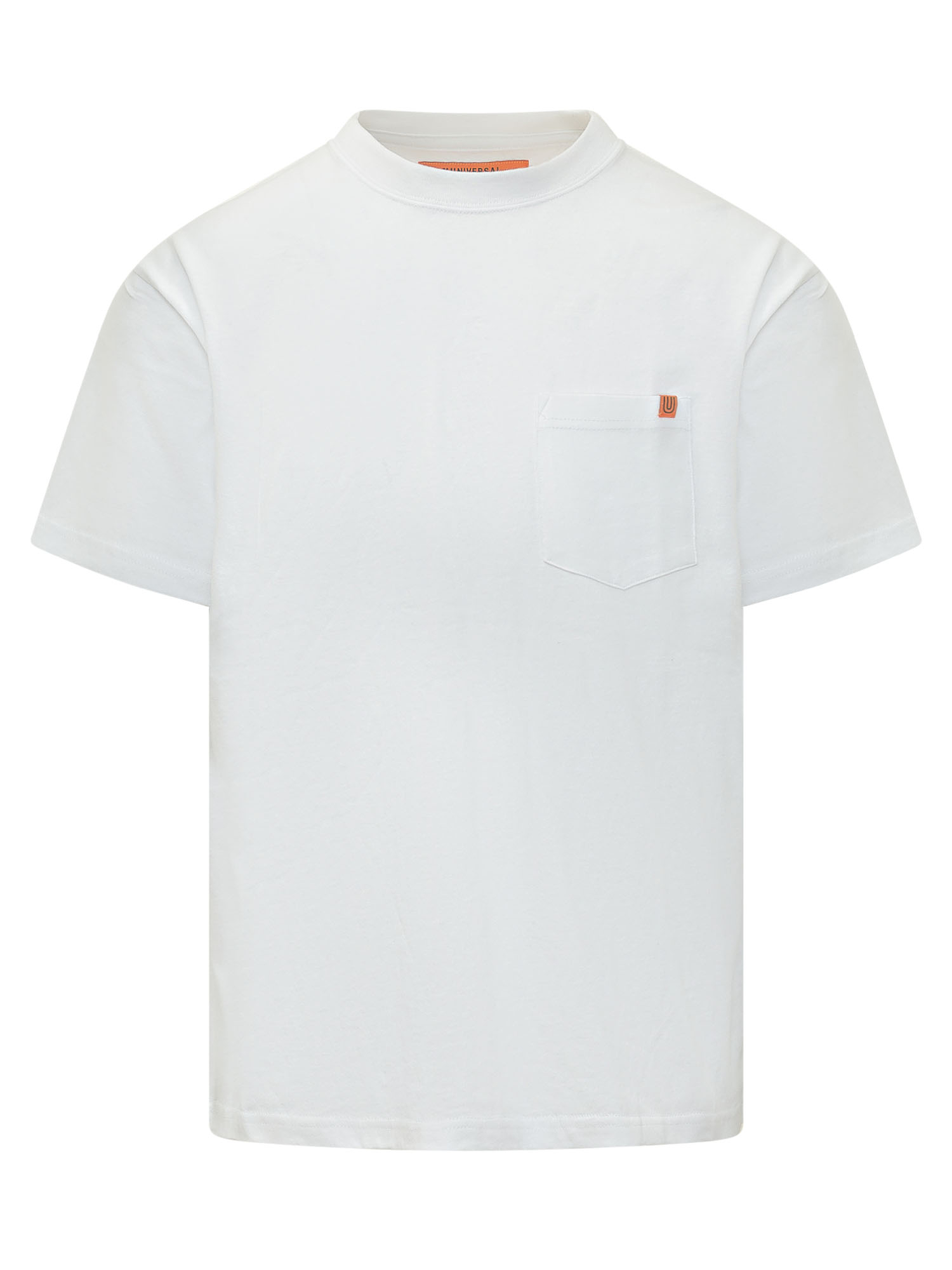 [UNIVERSAL OVERALL] T-shirts Short Sleeve SS26 U2613219GUNIOV WHT