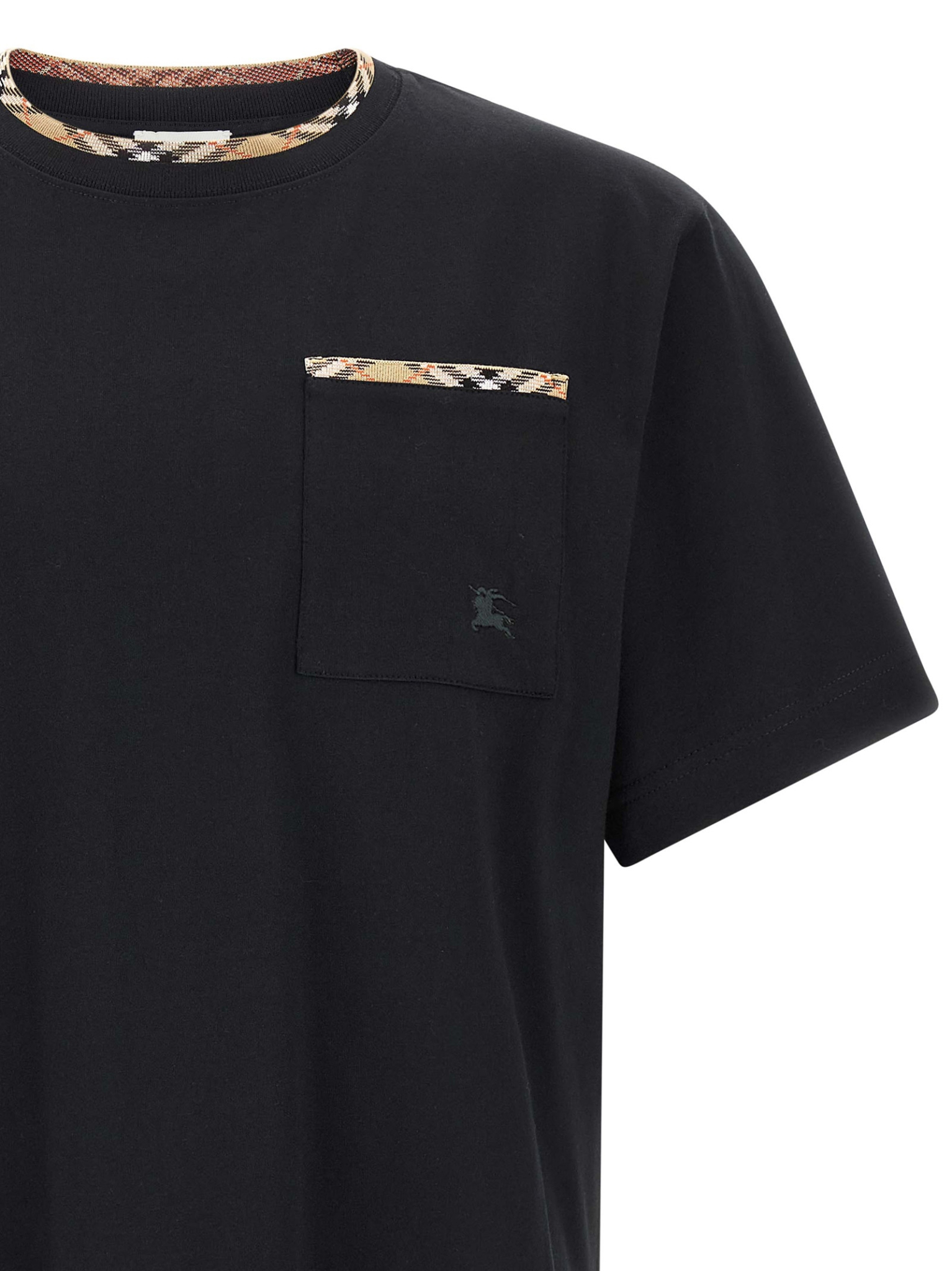 [Burberry] T-shirts Short Sleeve FW26 8127628BLACK