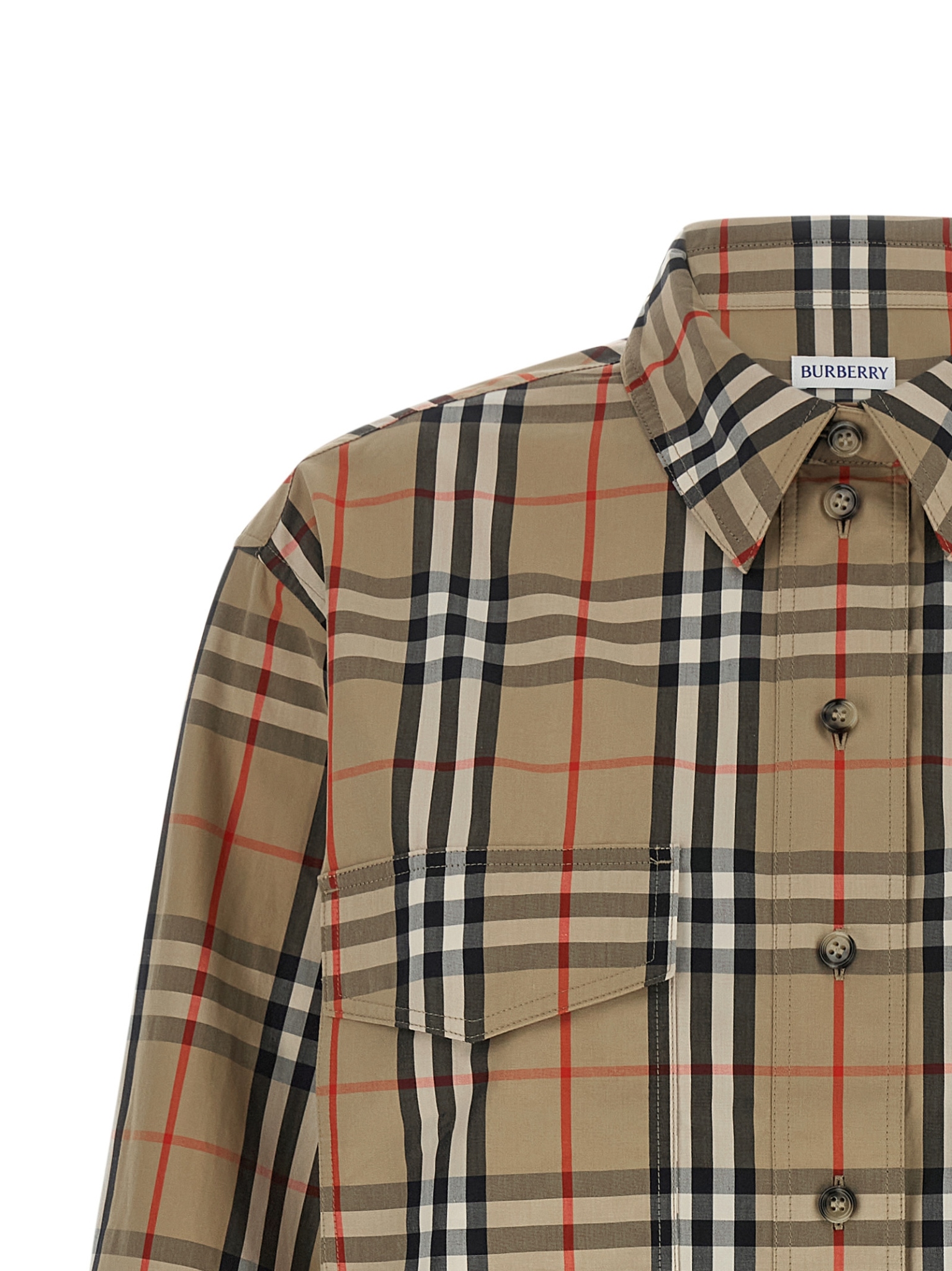 [Burberry] Shirts Long Sleeve FW26 8111851ARCHIVEBEIGEIPCHK