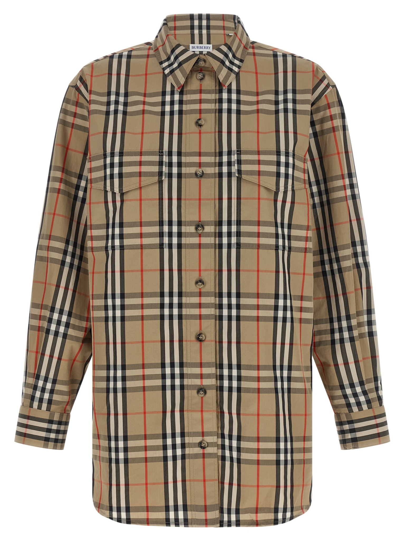 [Burberry] Shirts Long Sleeve FW26 8111851ARCHIVEBEIGEIPCHK