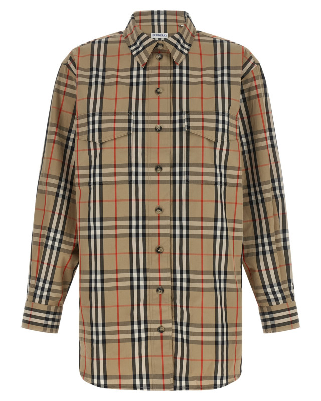 [Burberry] Shirts Long Sleeve FW26 8111851ARCHIVEBEIGEIPCHK