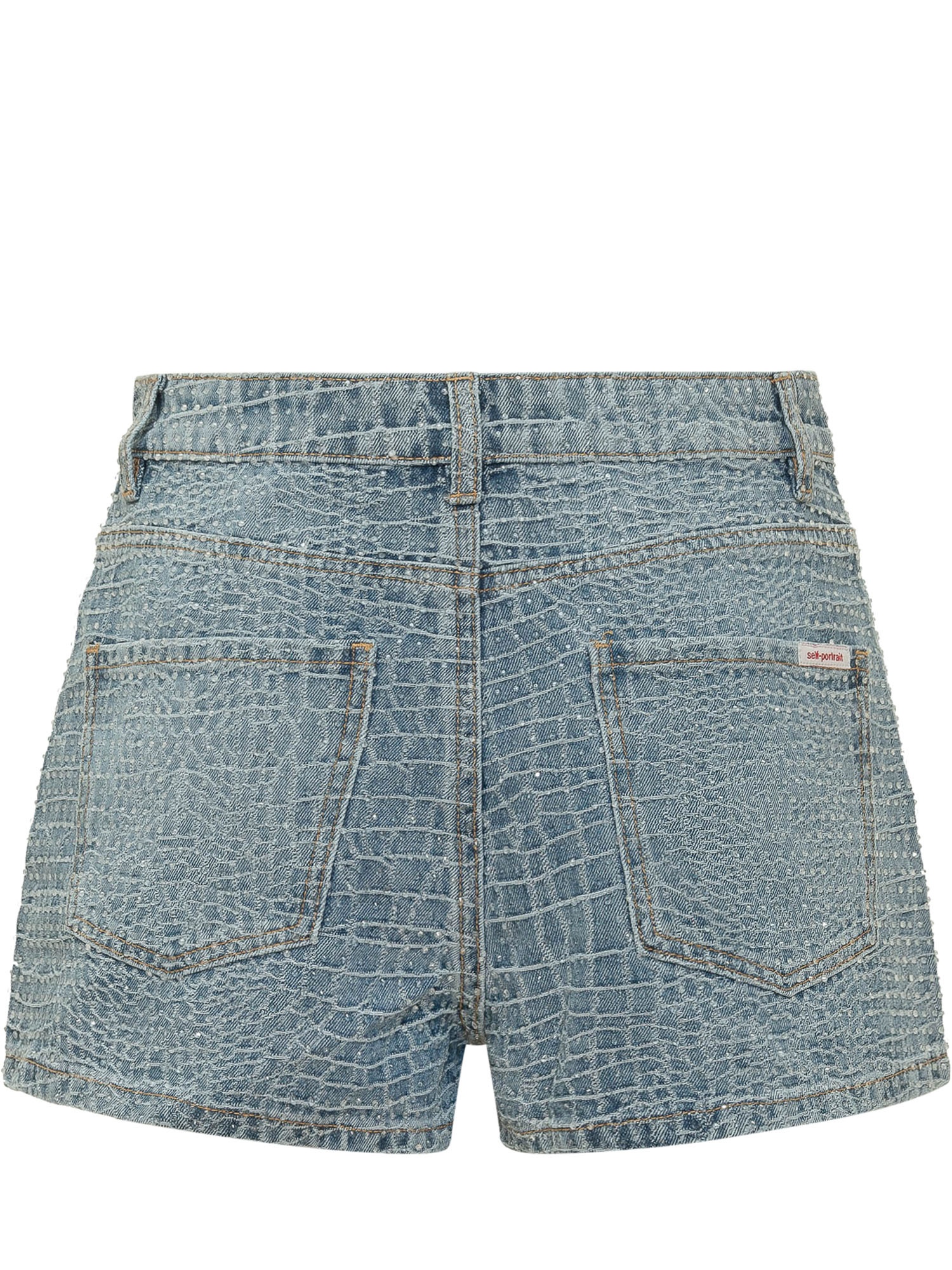 [Self-portrait] Shorts SS26 SS26804PBBL BLUE