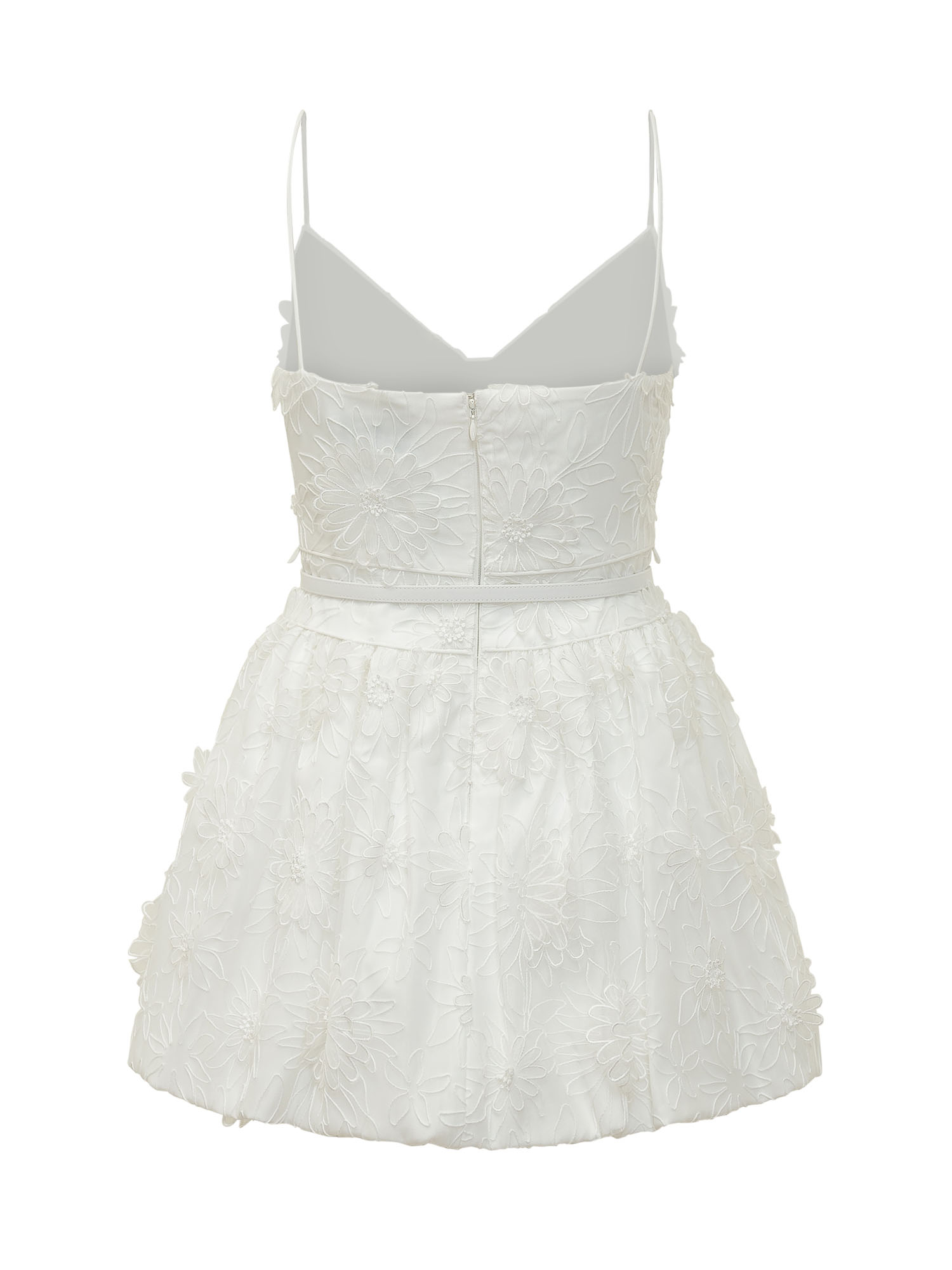 [Self-portrait] Sleeveless dress SS26 SS26267SW WHITE