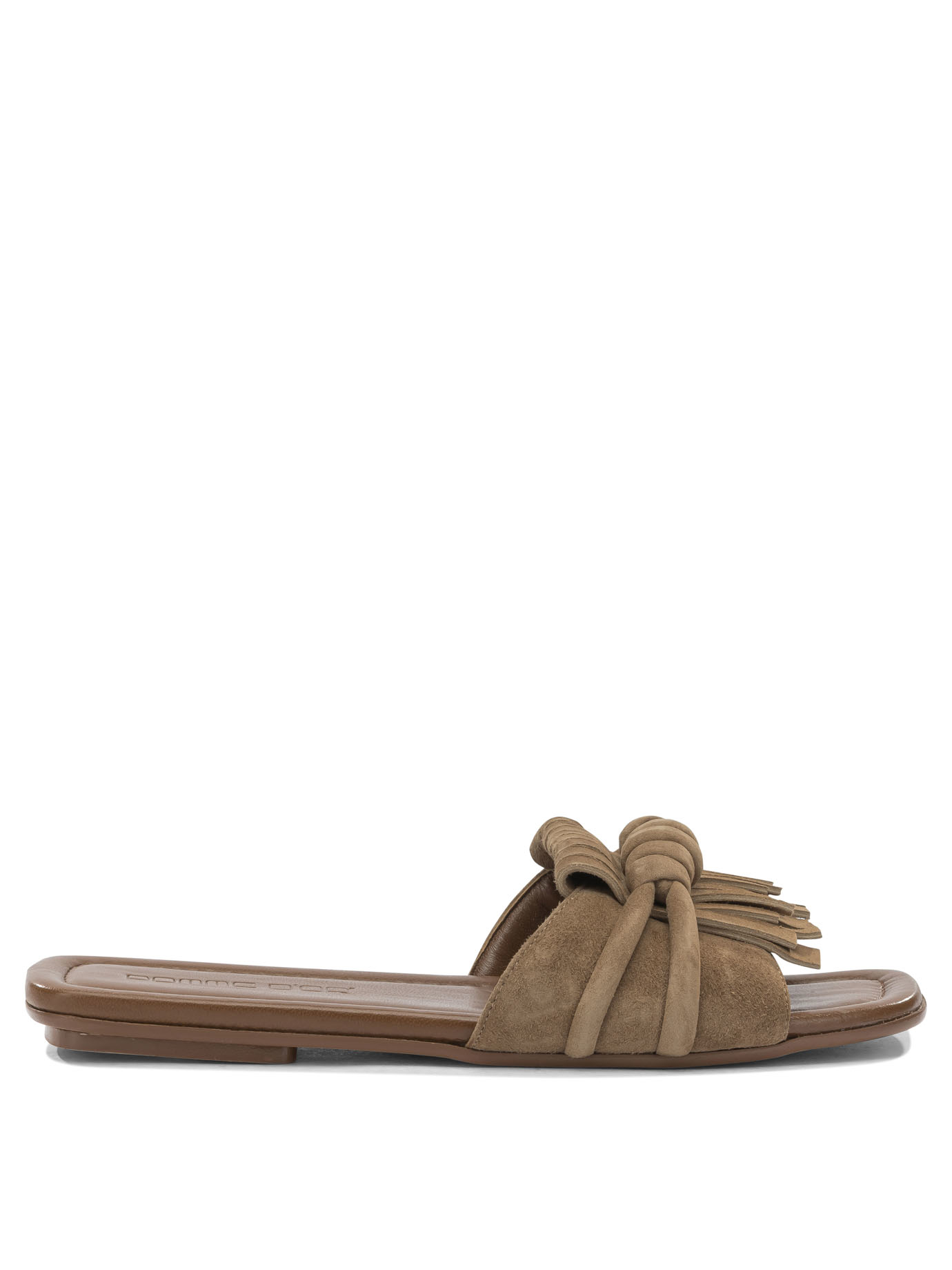 [Pomme D'Or] Slippers SS26 1099GLENNCAMOSCIO TOFFEE