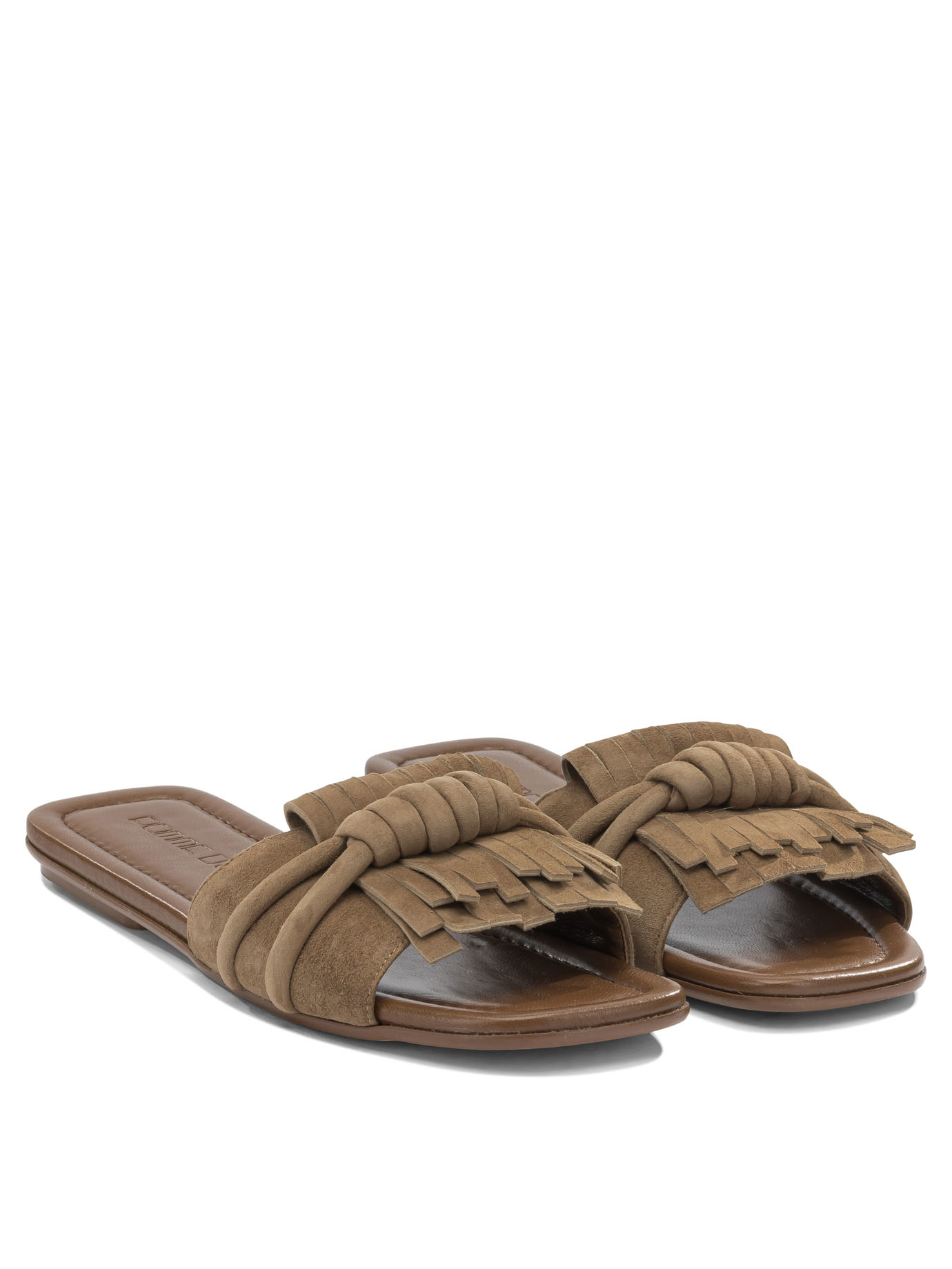 [Pomme D'Or] Slippers SS26 1099GLENNCAMOSCIO TOFFEE