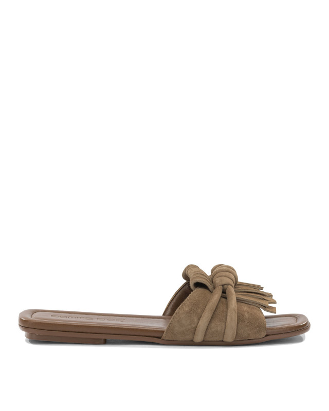 [Pomme D'Or] Slippers SS26 1099GLENNCAMOSCIO TOFFEE