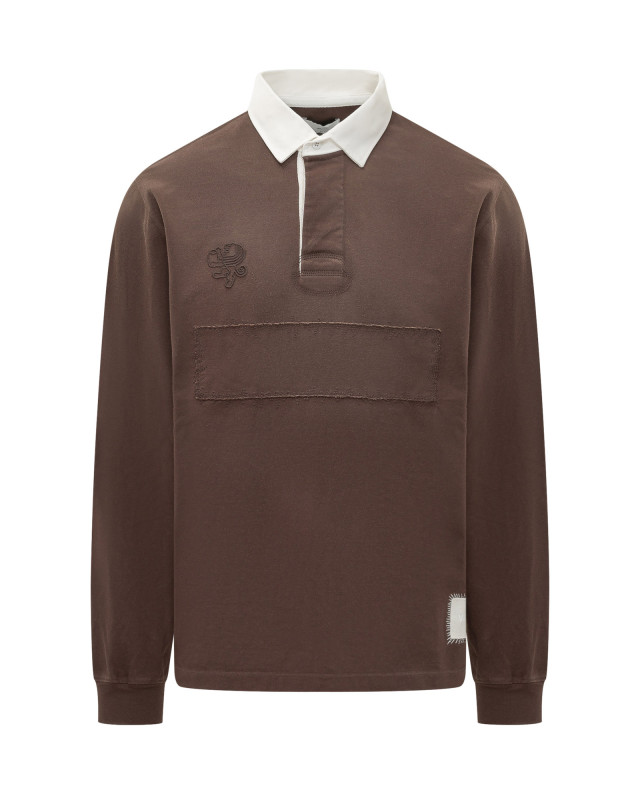 [WOC] T-shirts Long Sleeve SS26 201PO193VW BROWN