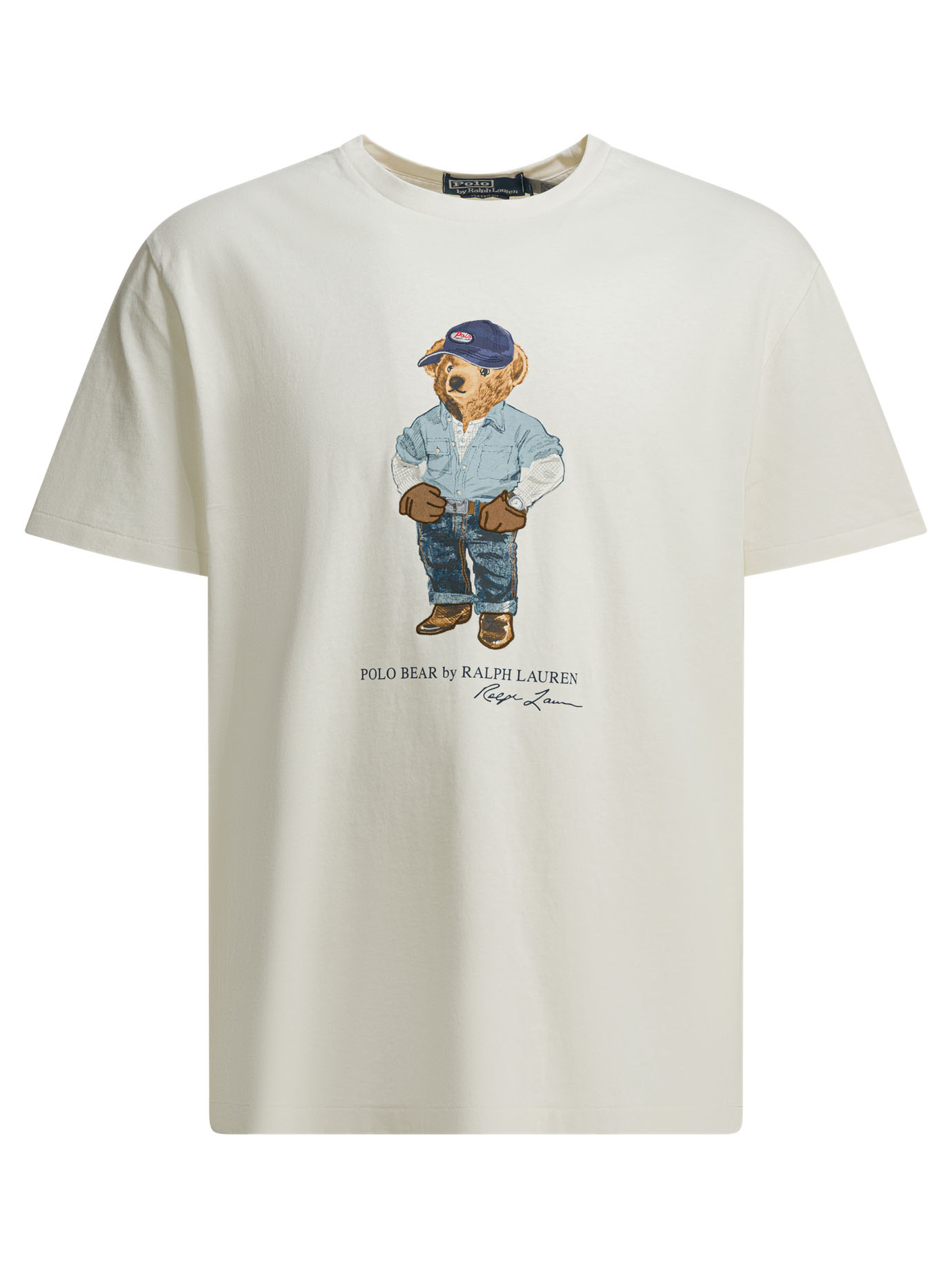 [Polo Ralph Lauren] T-shirts Short Sleeve SS26 710B14615001NEVIS DENIM