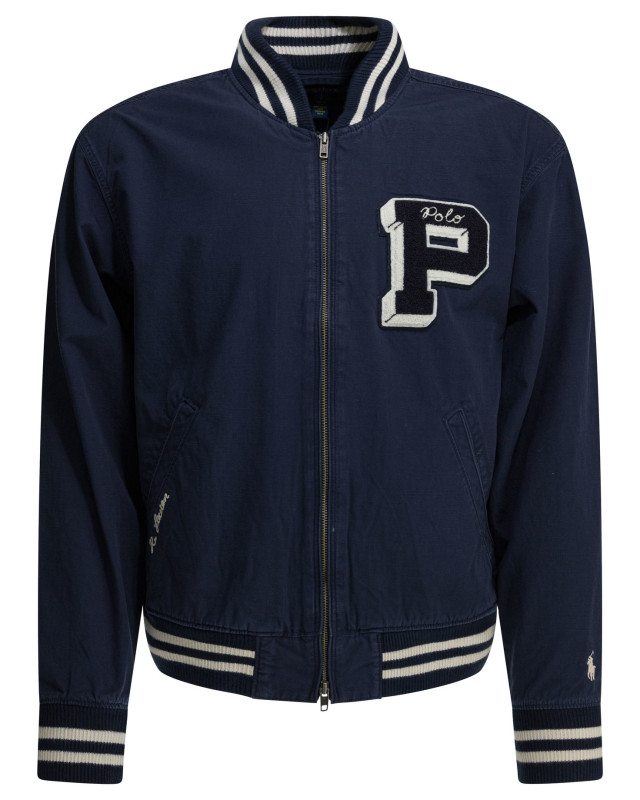 [Polo Ralph Lauren] Bomber Jacket SS26 710P05069001NEWPORT NAVY