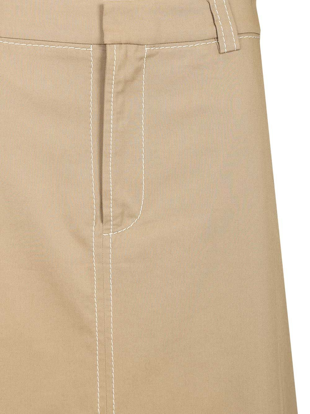 [AMI] Long skirt SS26 FSK457.CO0214A036
