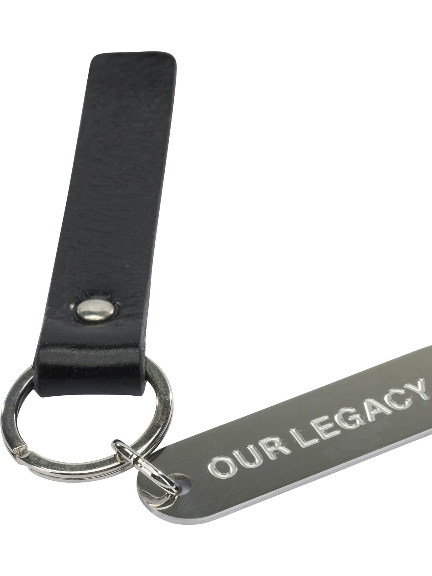 [Our Legacy] Charm SS26 A4258RBBLACK LEATHER