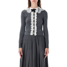 [SELF PORTRAIT] Knitwear FW26 PF26134CGRGREY