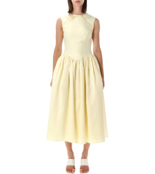 [SELF PORTRAIT] Sleeveless dress FW26 PF26077MAYYELLOW