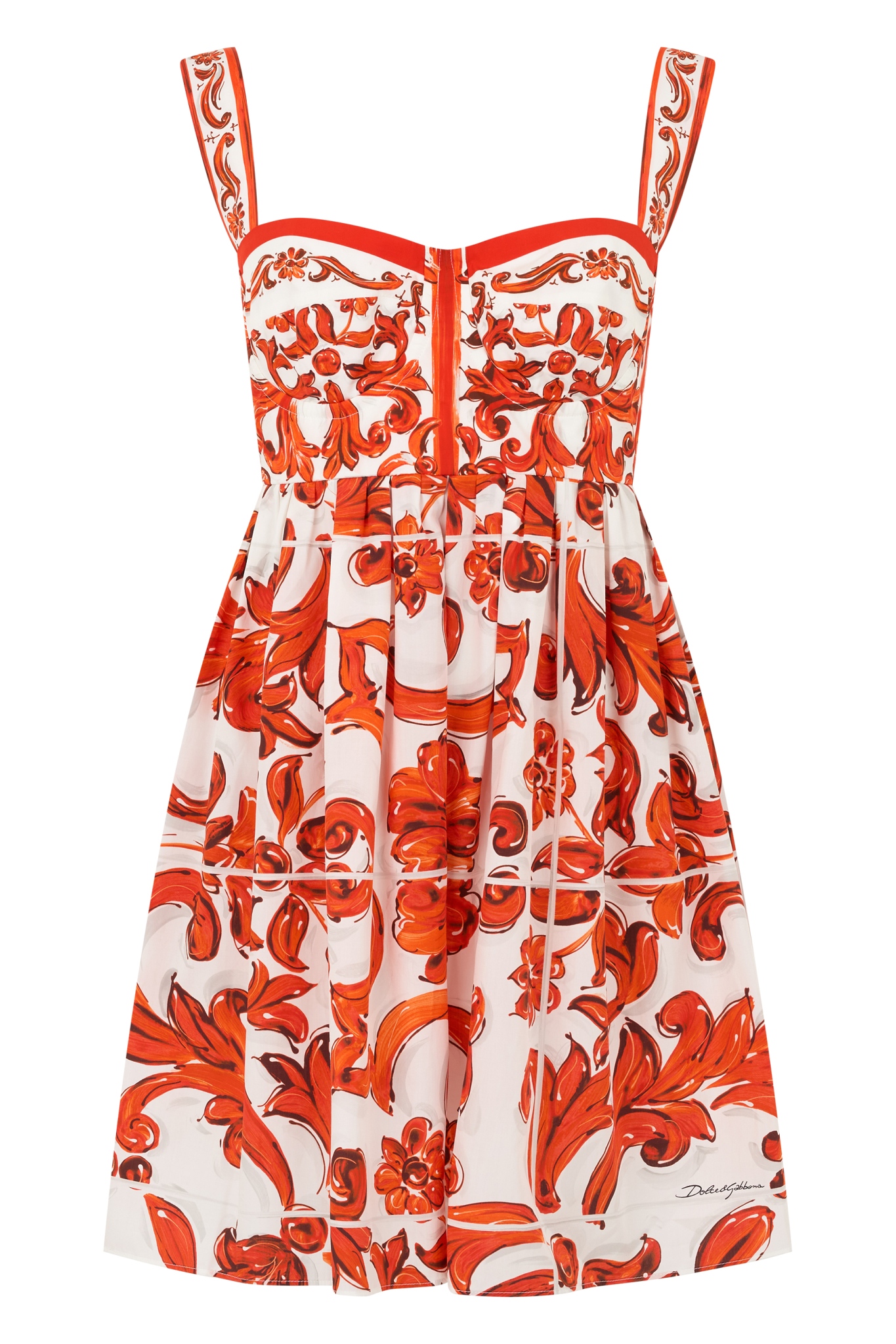 [Dolce & Gabbana] Sleeveless dress FW26 F6UT1TGDDRL_S9000